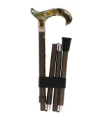 Canne réglable pliable