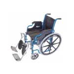 Fauteuil roulant avec reposes jambes