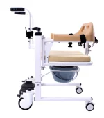 Fauteuil roulant de transfert hydraulique manuel – Image 2