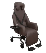 Fauteuil Coquille Essentiel Manuel Cacao – Image 2