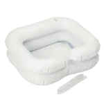 Bac à shampoing gonflable pour les personnes alitées